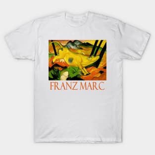 Yellow Cow by Franz Marc T-Shirt